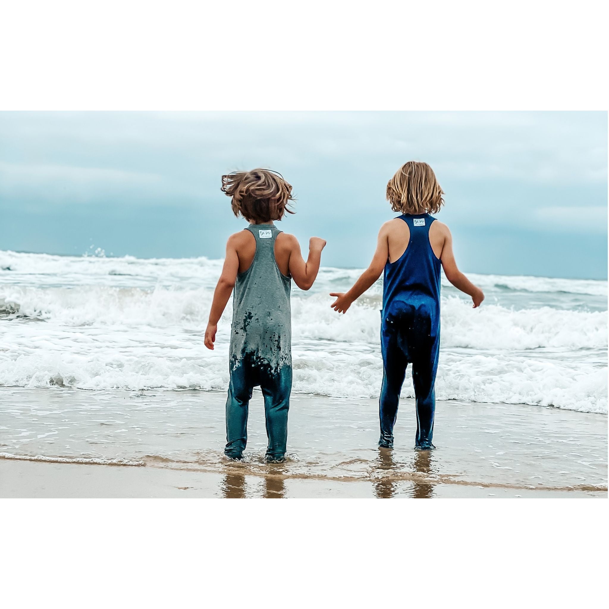 Americana Romper Navy
