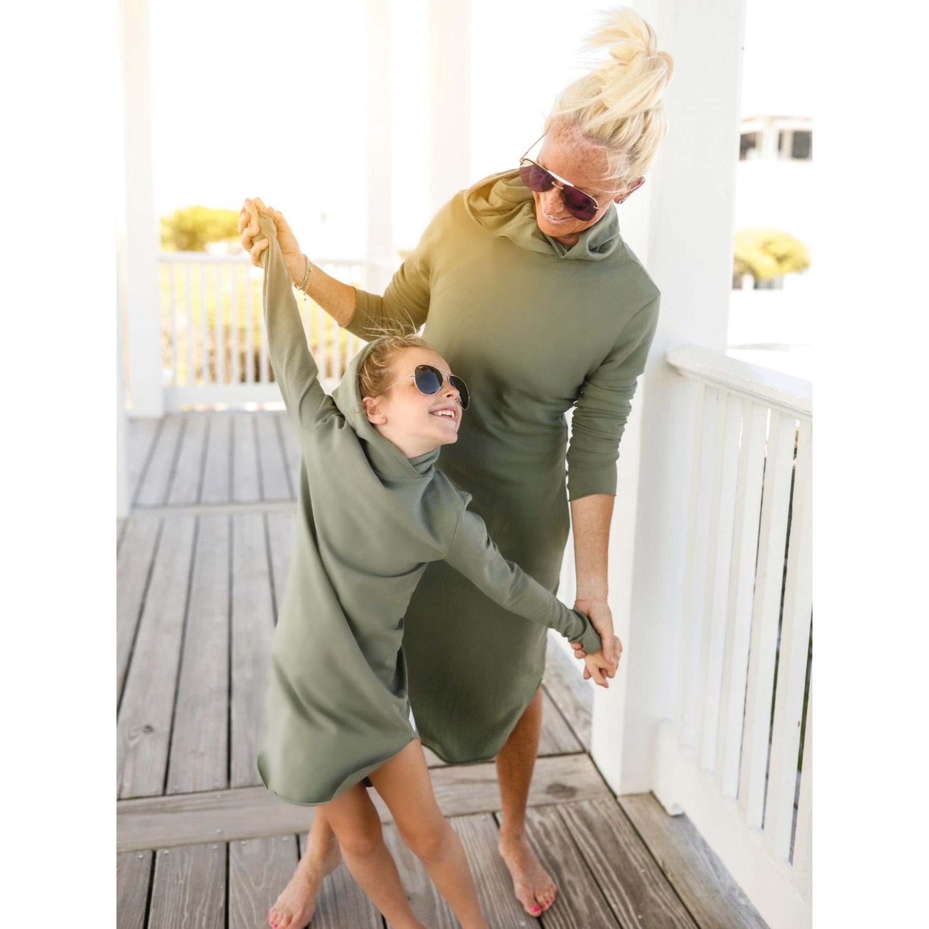 Organic Luna  Hoodie Dress Adult