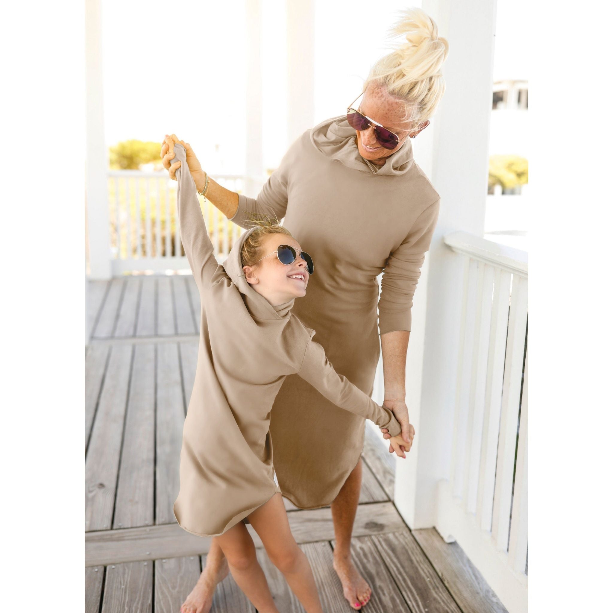 Organic Luna  Hoodie Dress Adult
