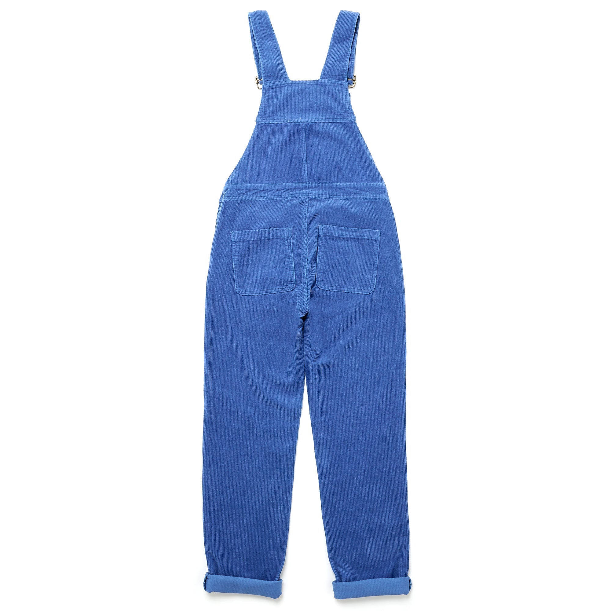 Adult Blue Chunky Cord Dungarees