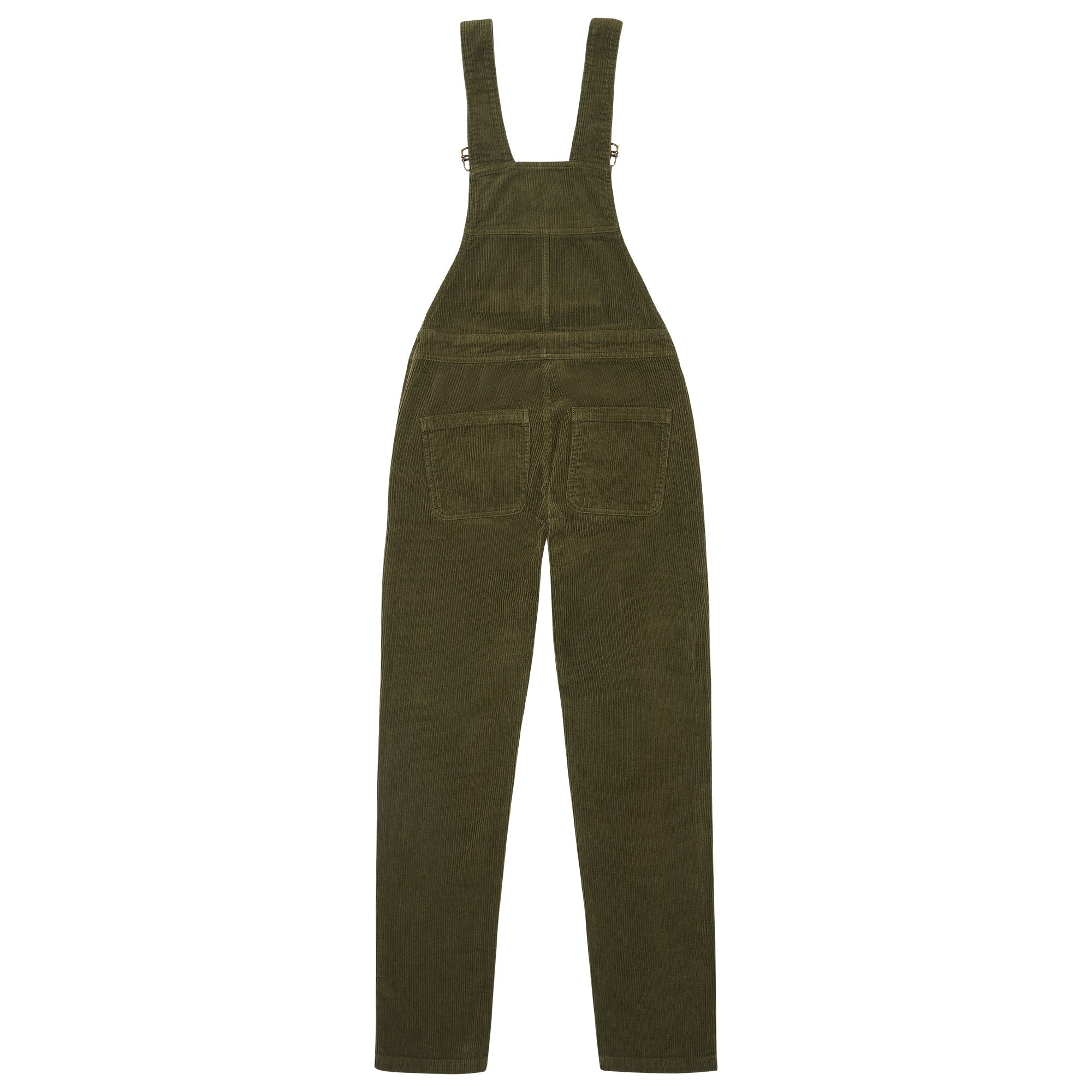 Adult Khaki Chunky Cord Dungarees