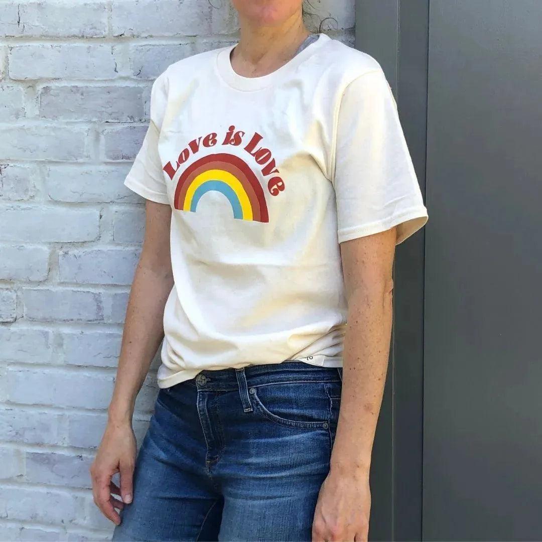 Adult "love Is Love" Tee
