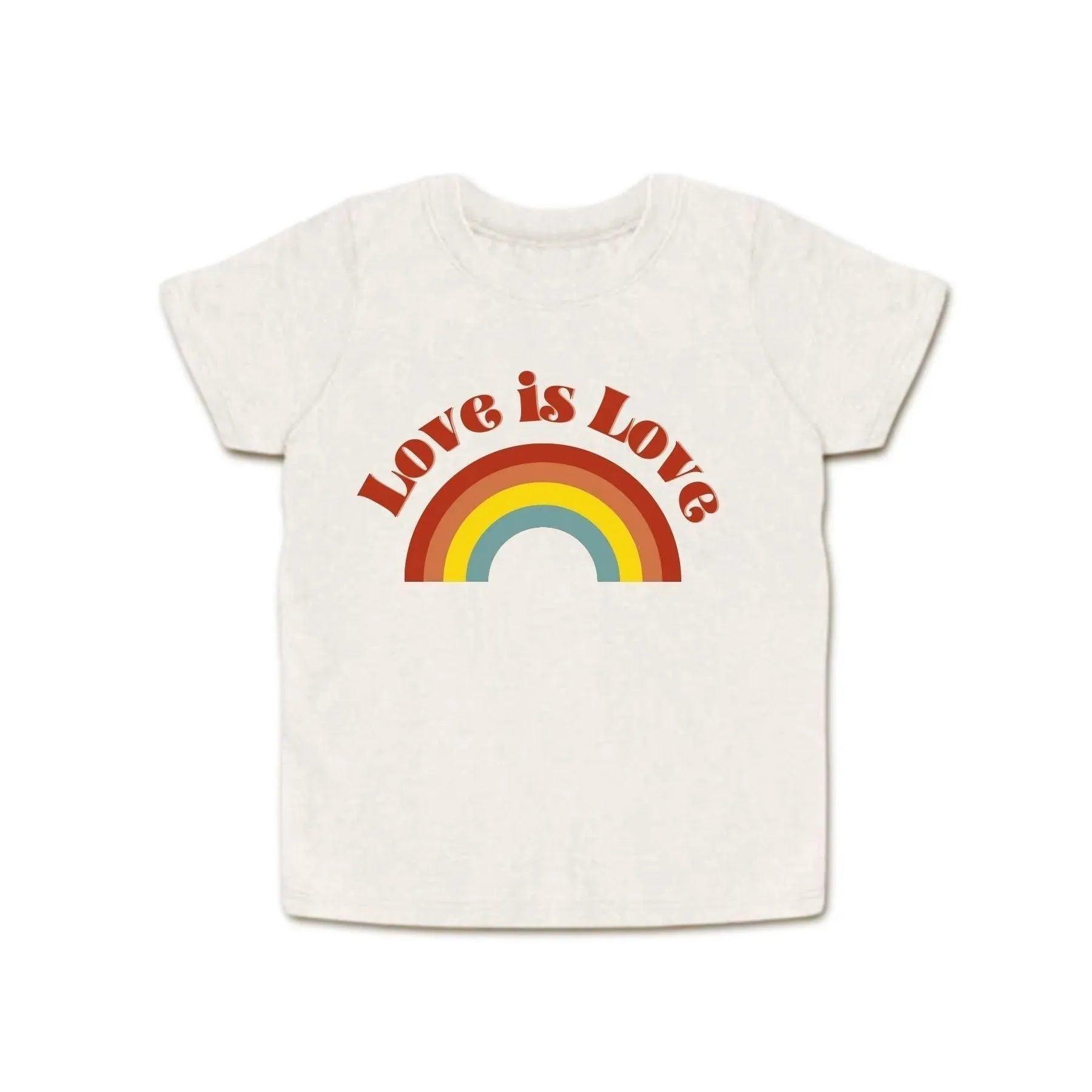 Adult "love Is Love" Tee