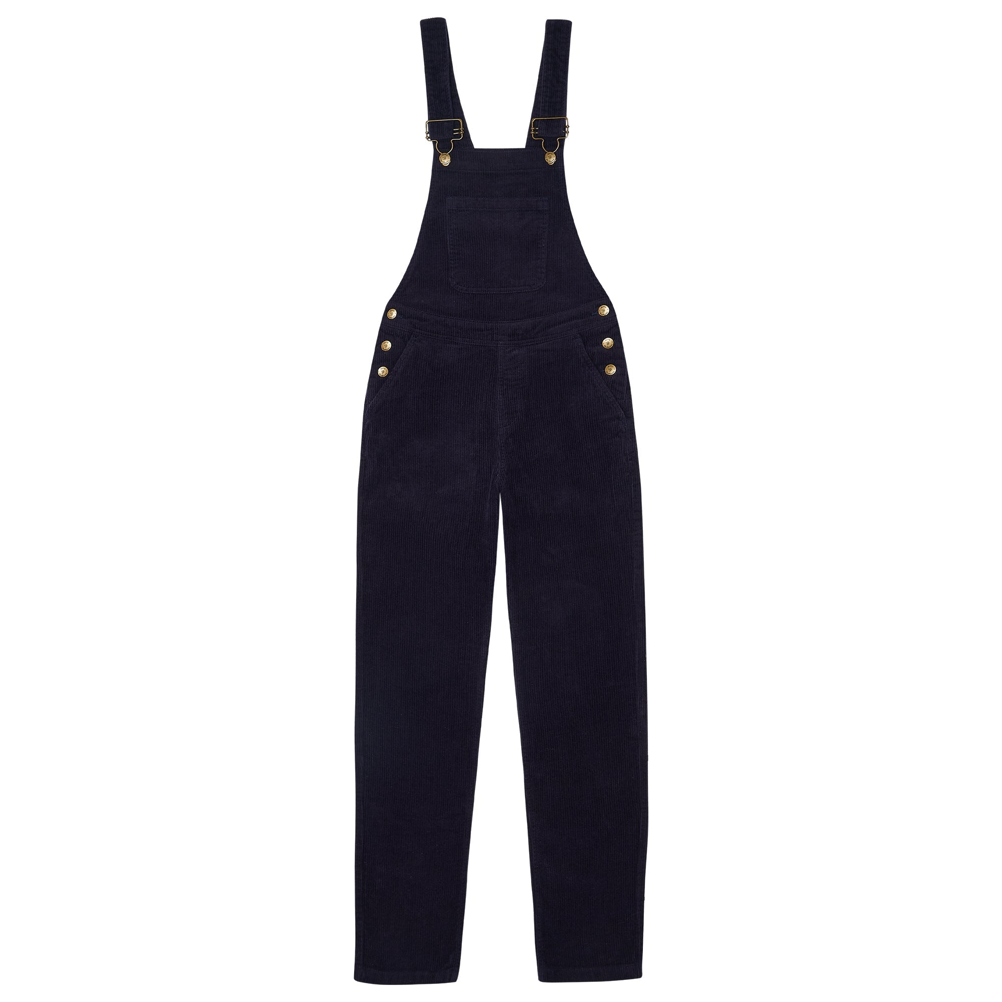 Adult Navy Chunky Cord Dungarees