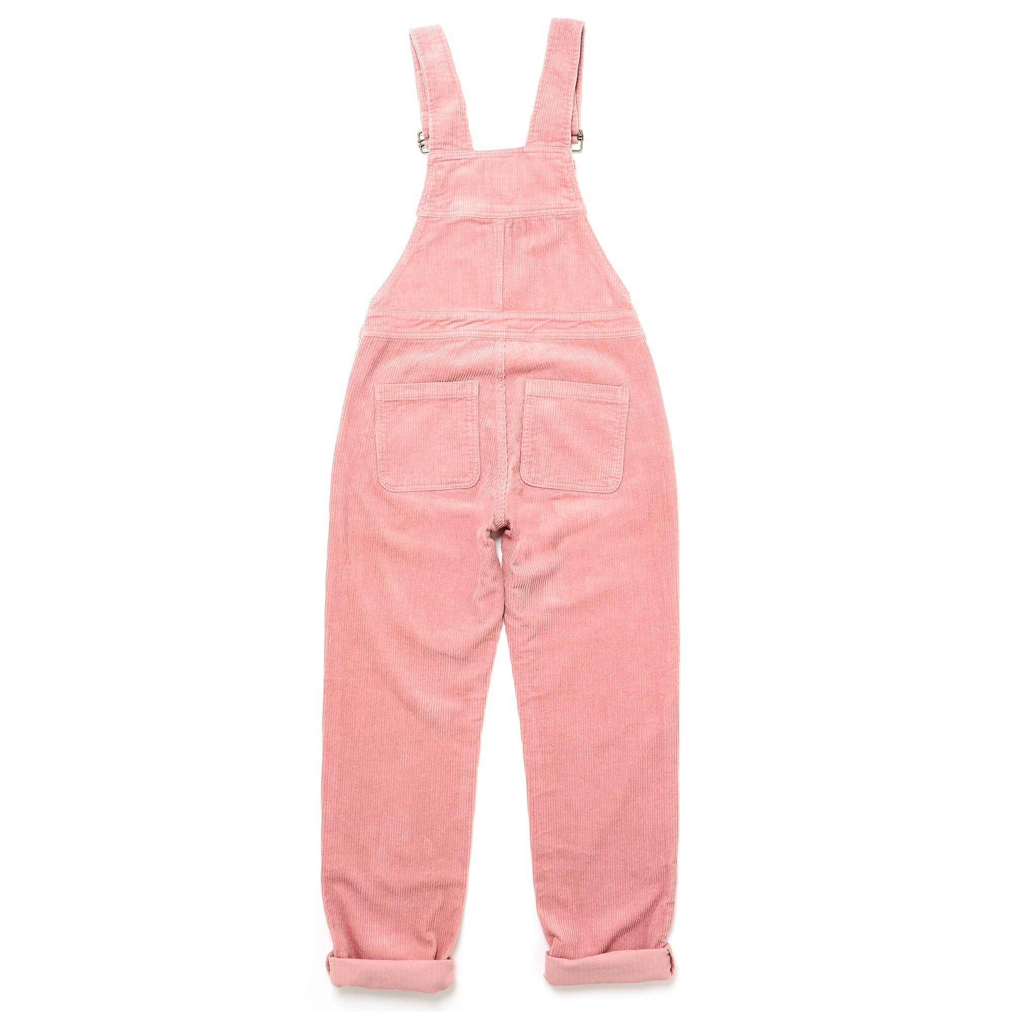 Adult Pink Chunky Cord Dungarees