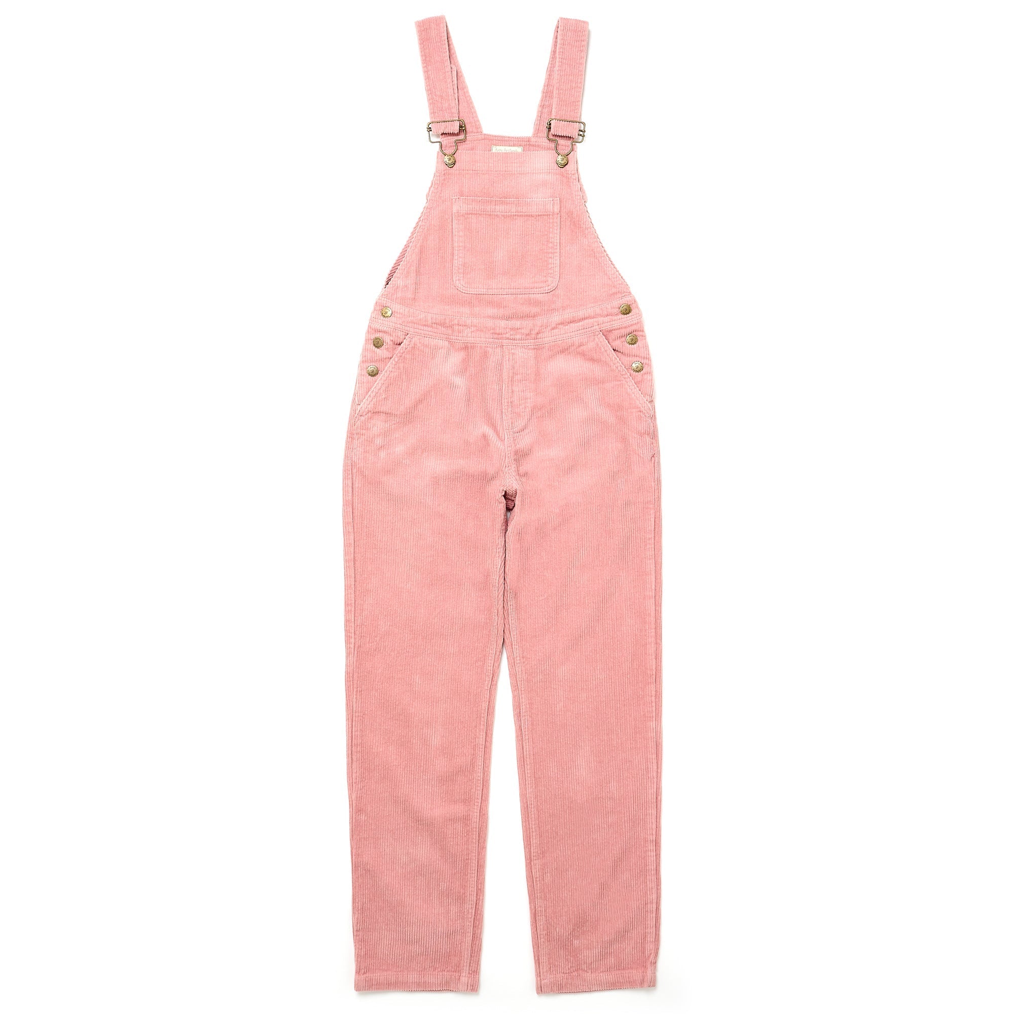 Adult Pink Chunky Cord Dungarees