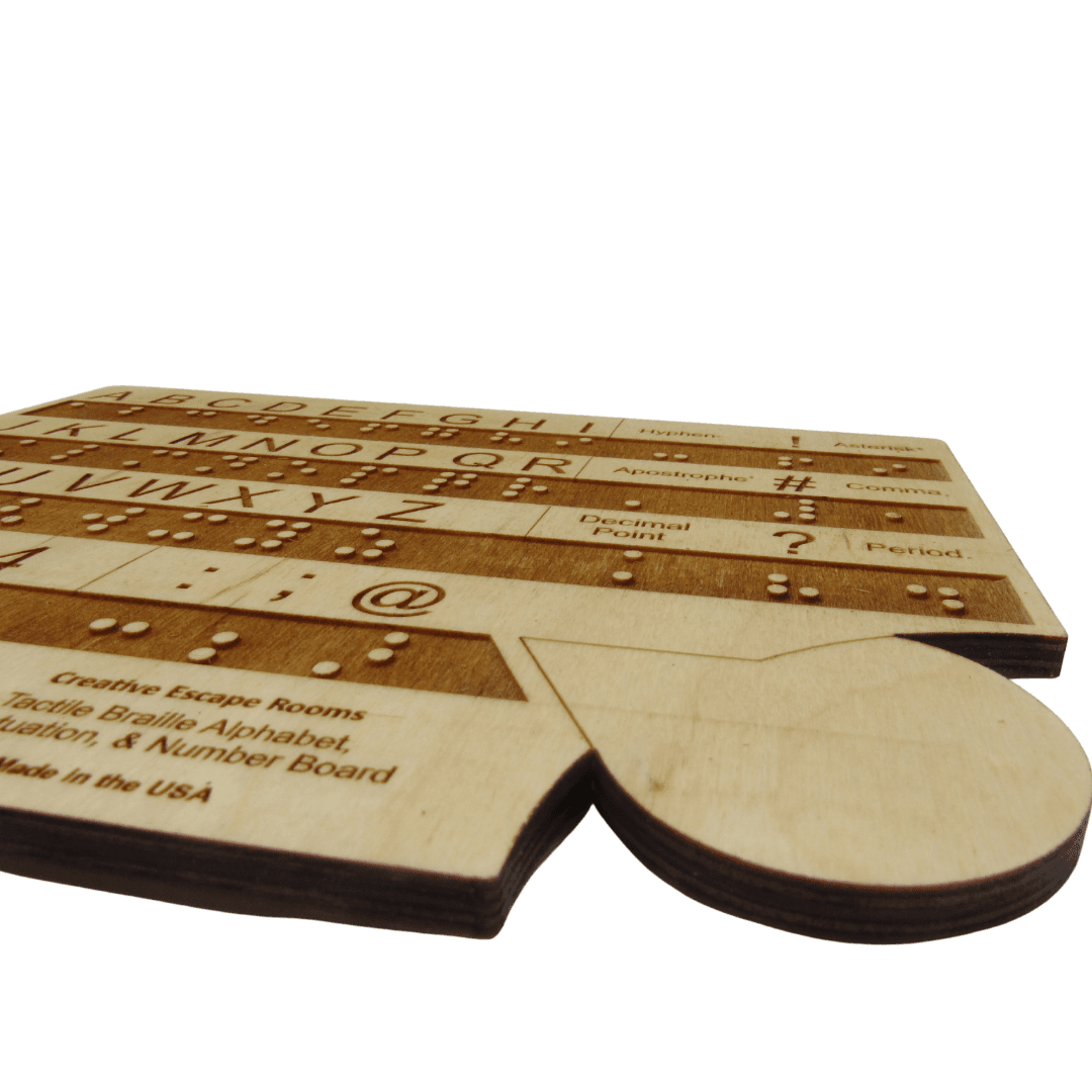 Advanced Braille Alphabet Number And Punctuation Learning Board