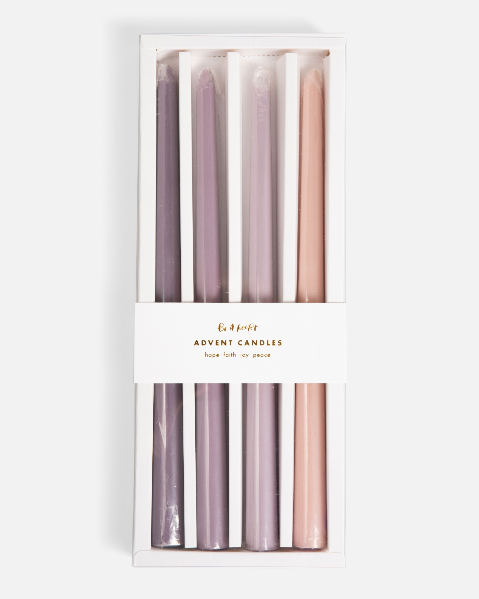 Muted Advent Candles