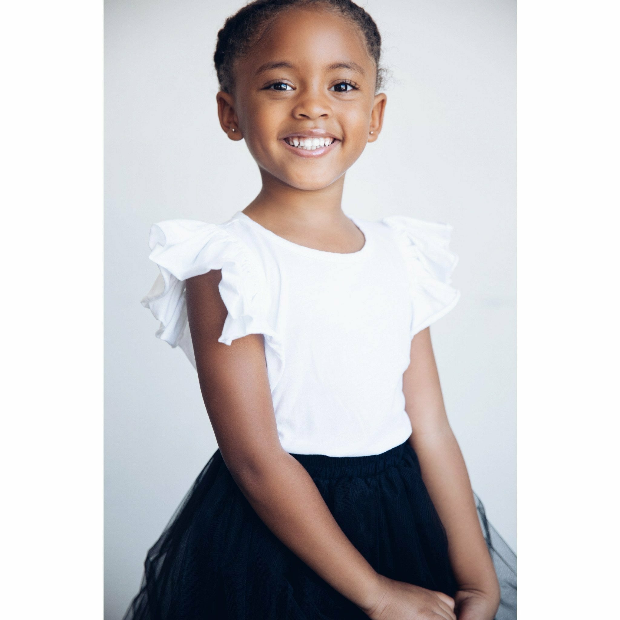 Natalia Ruffle Top Sleeveless