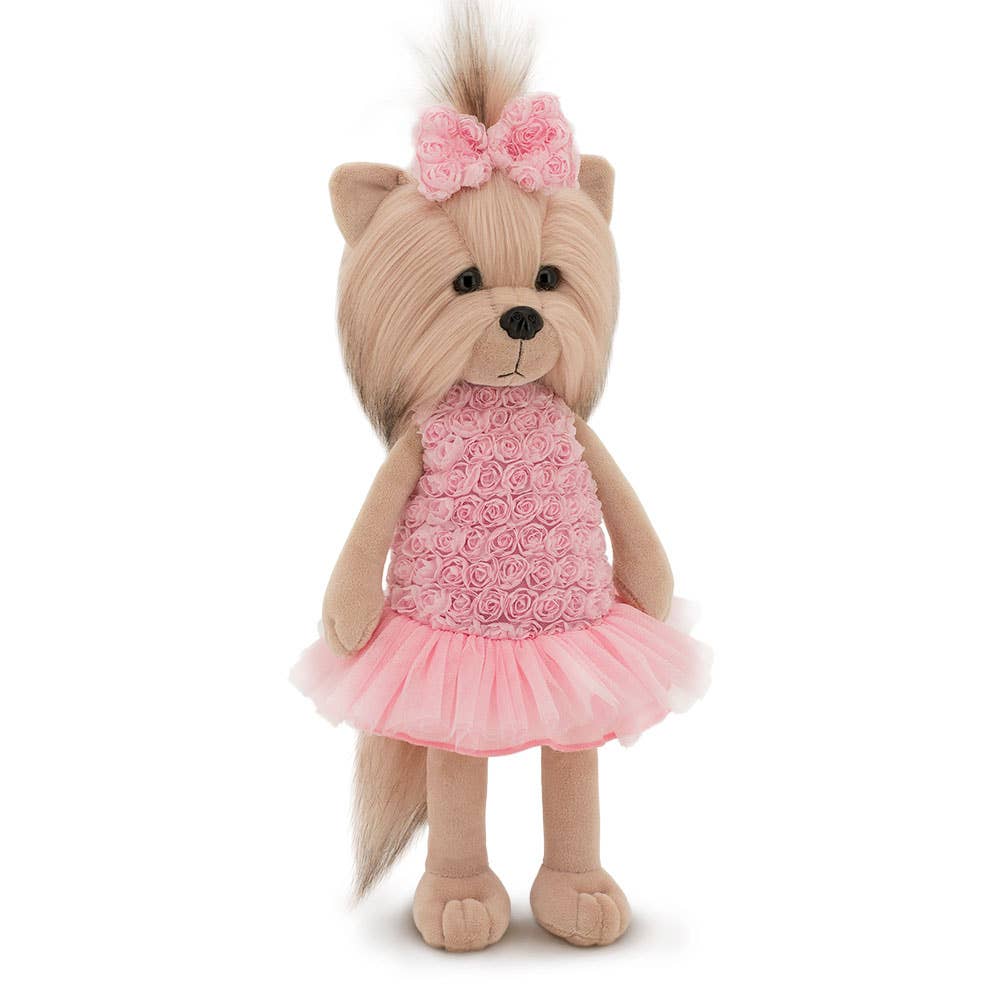 Wise Elk Dressed Up Stuffed Animal Lucky Doggy - Roses Mix by Wise Elk