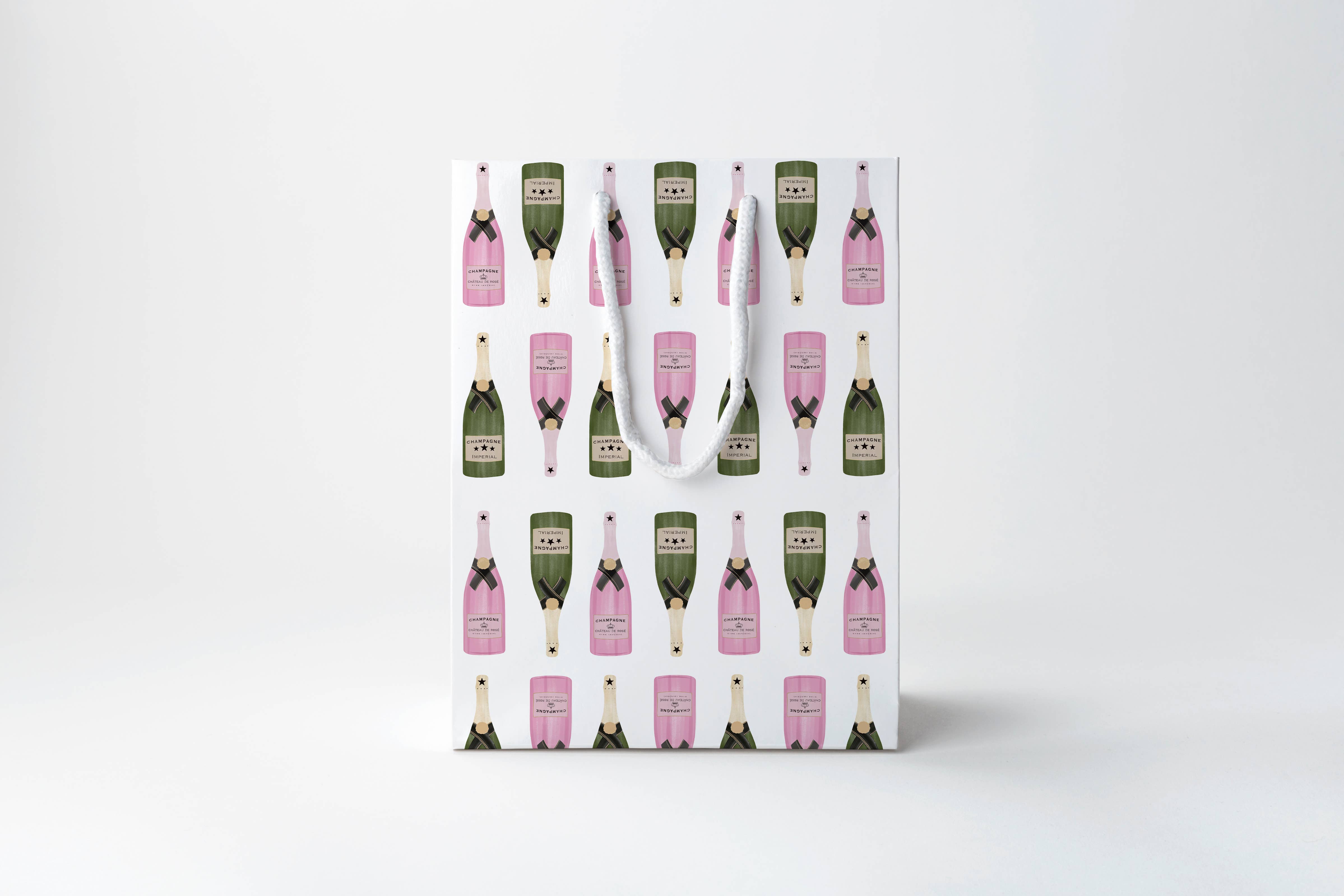 Champagne Bottle Gift Bag | Luxury Gift Bag By Josil Paperie