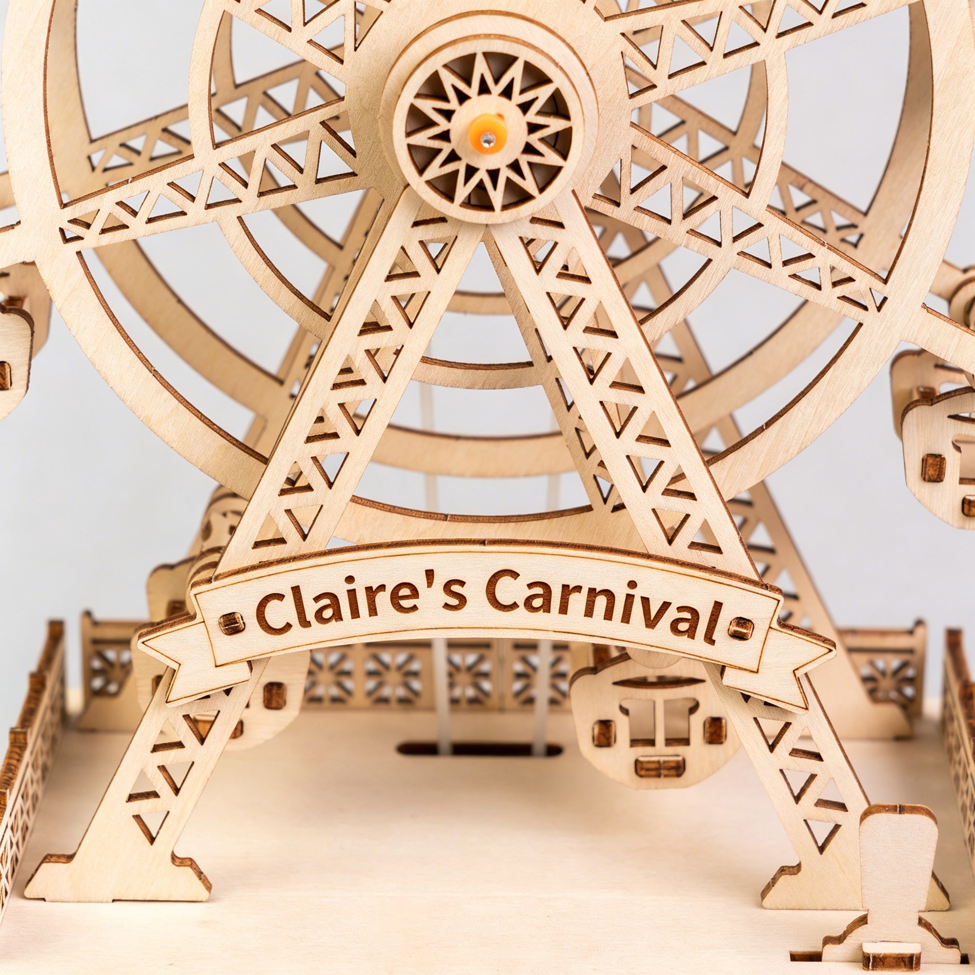 Diy Wooden Ferris Wheel Music Box Kit