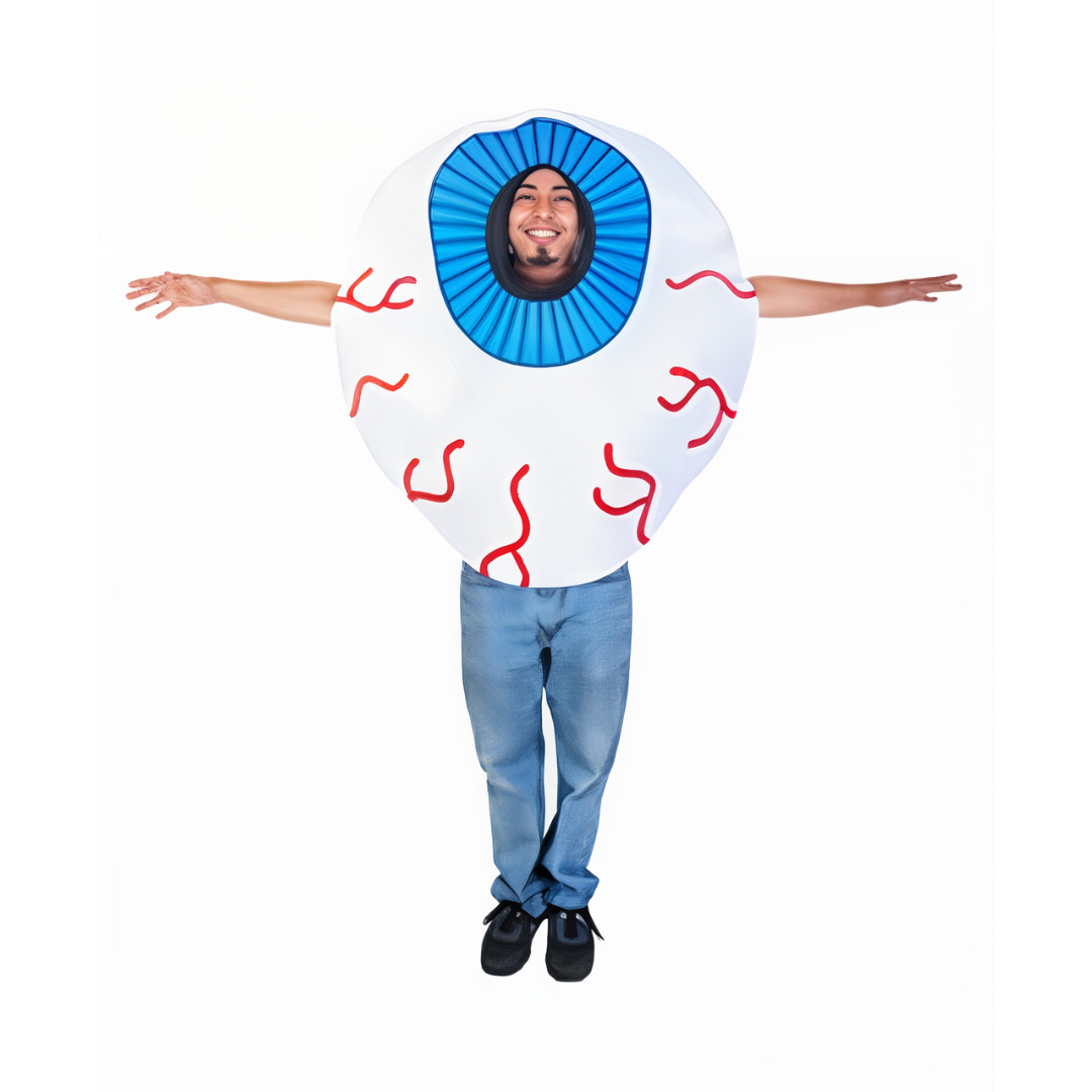 Funny Red-eye Adult Costume, Halloween