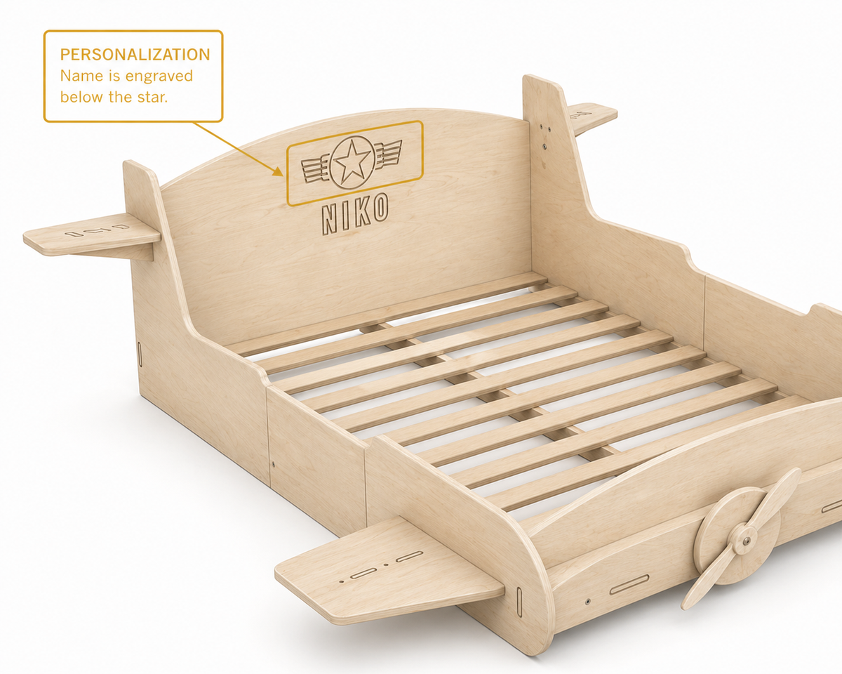 Maverick- Airplane Bed