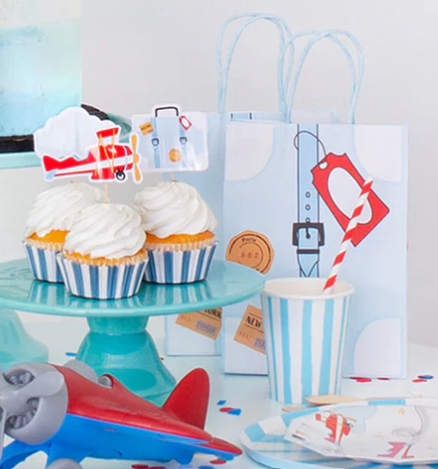 Airplane Party Bags (set Of 8)