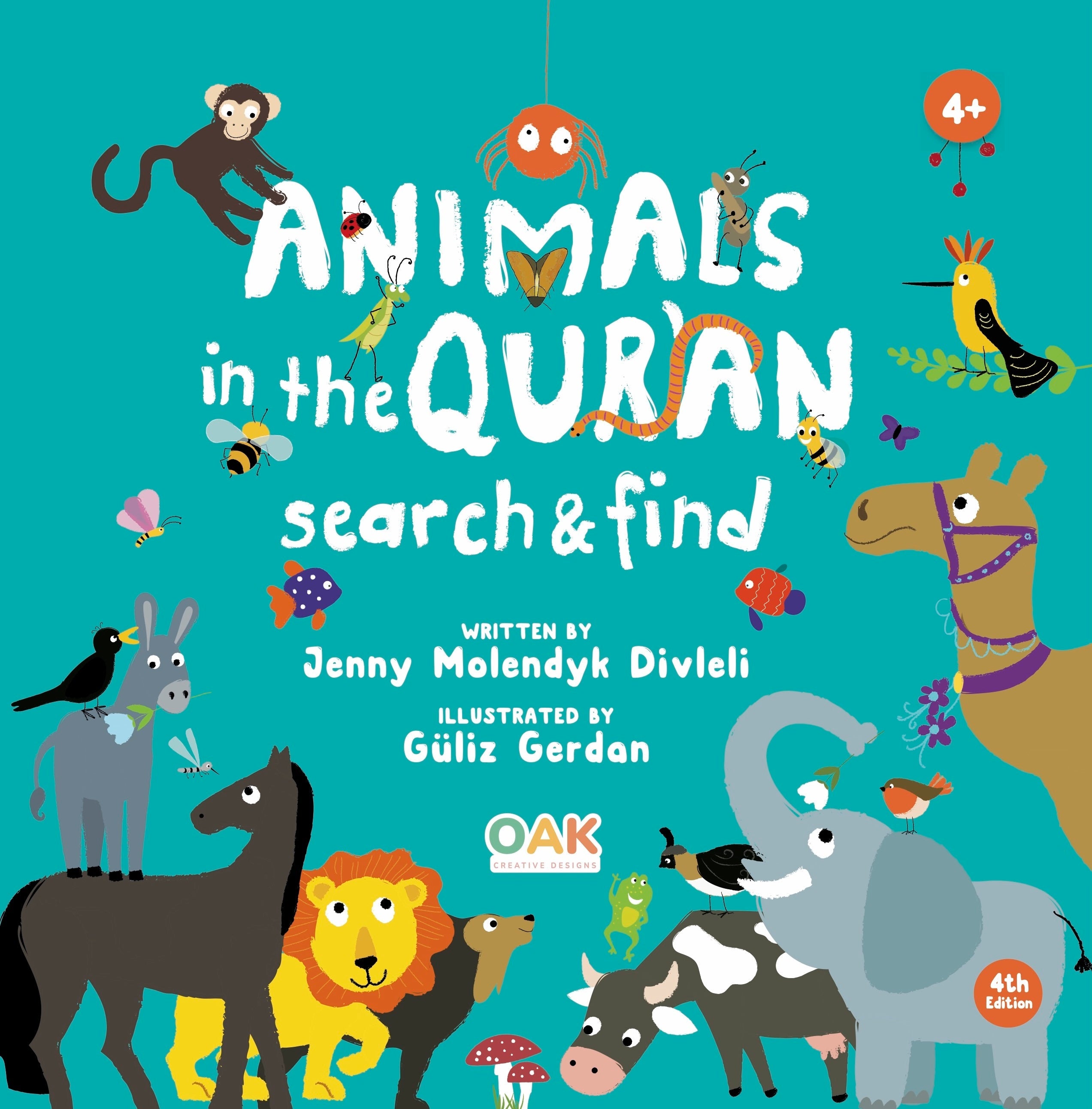 Animals In The Quran: Search And Find Book