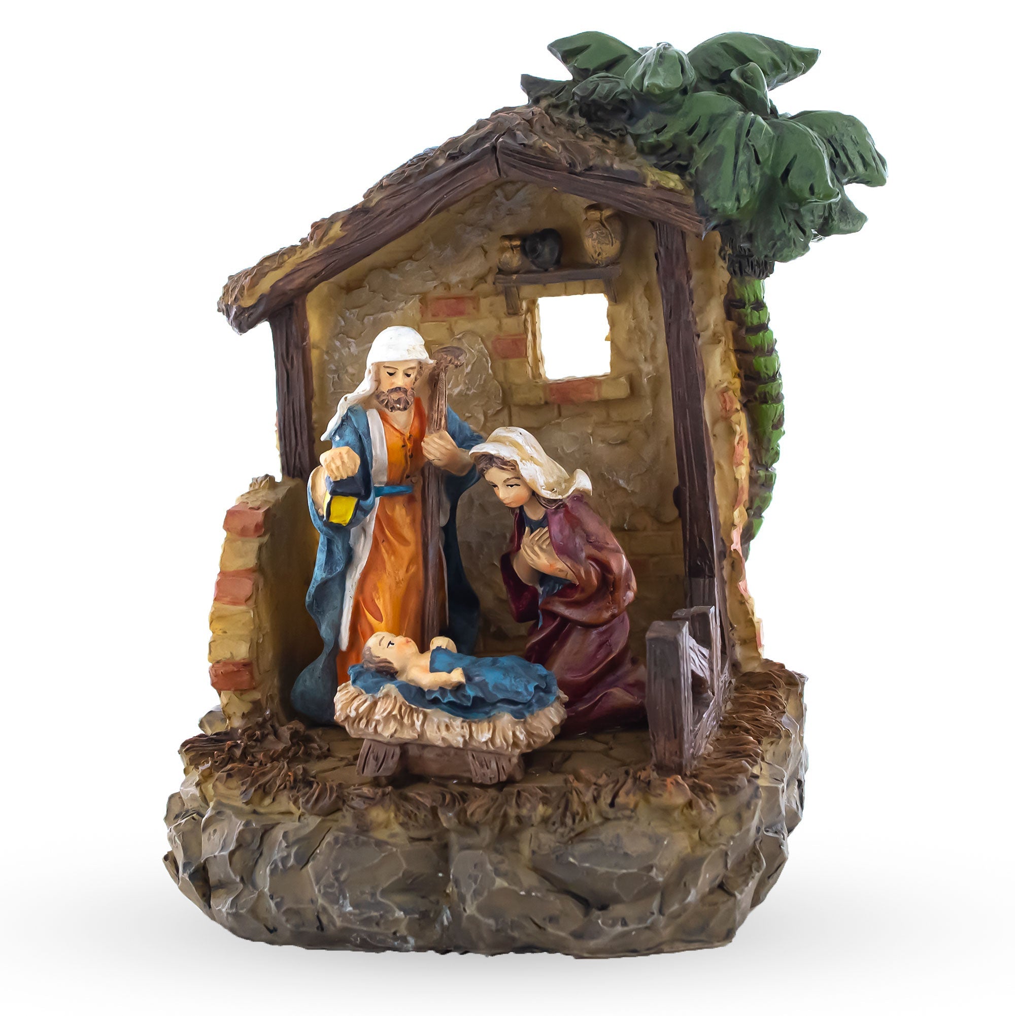 Holy Family Nativity Scene Figurine 6.15 Inches