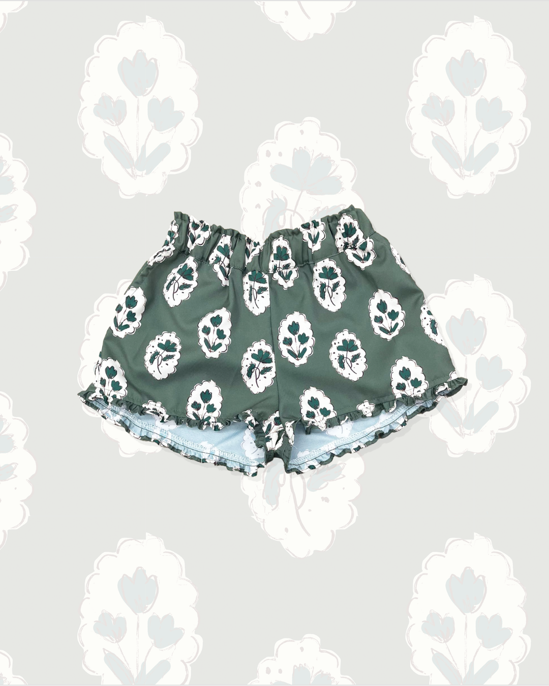 Alcott Short In Intaglio Green