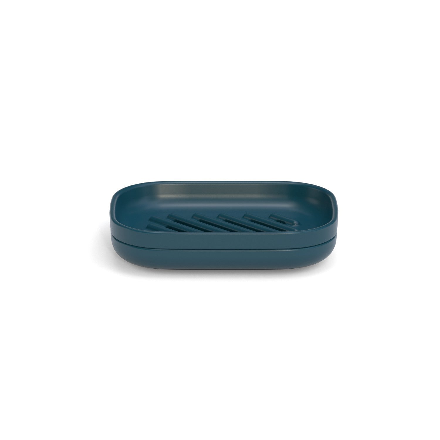 Self-draining Soap Dish - Blue Abyss - Set Of 2