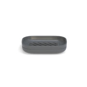Self-draining Soap Dish - Smoke - Set Of 2
