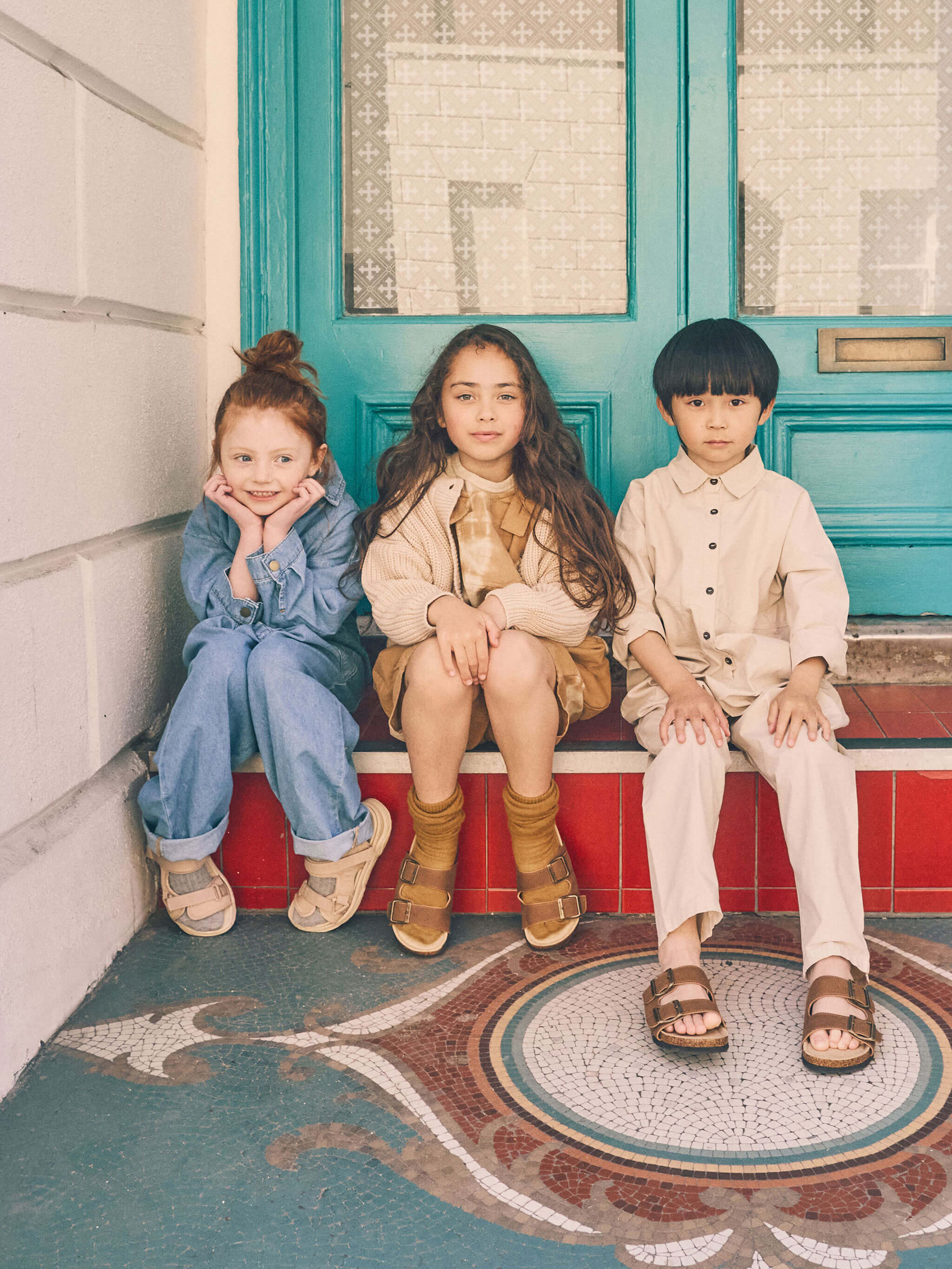The Tie-dye Dungaree Short Kids | Archive