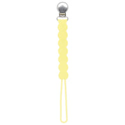 Waverly Baby Yellow All Silicone One Piece Pacifier Clip