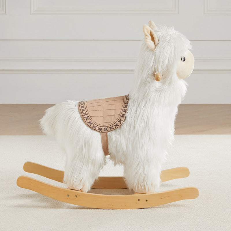 Alpaca Rocker With Saddle