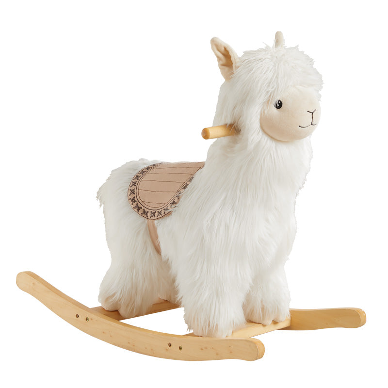 Alpaca Rocker With Saddle