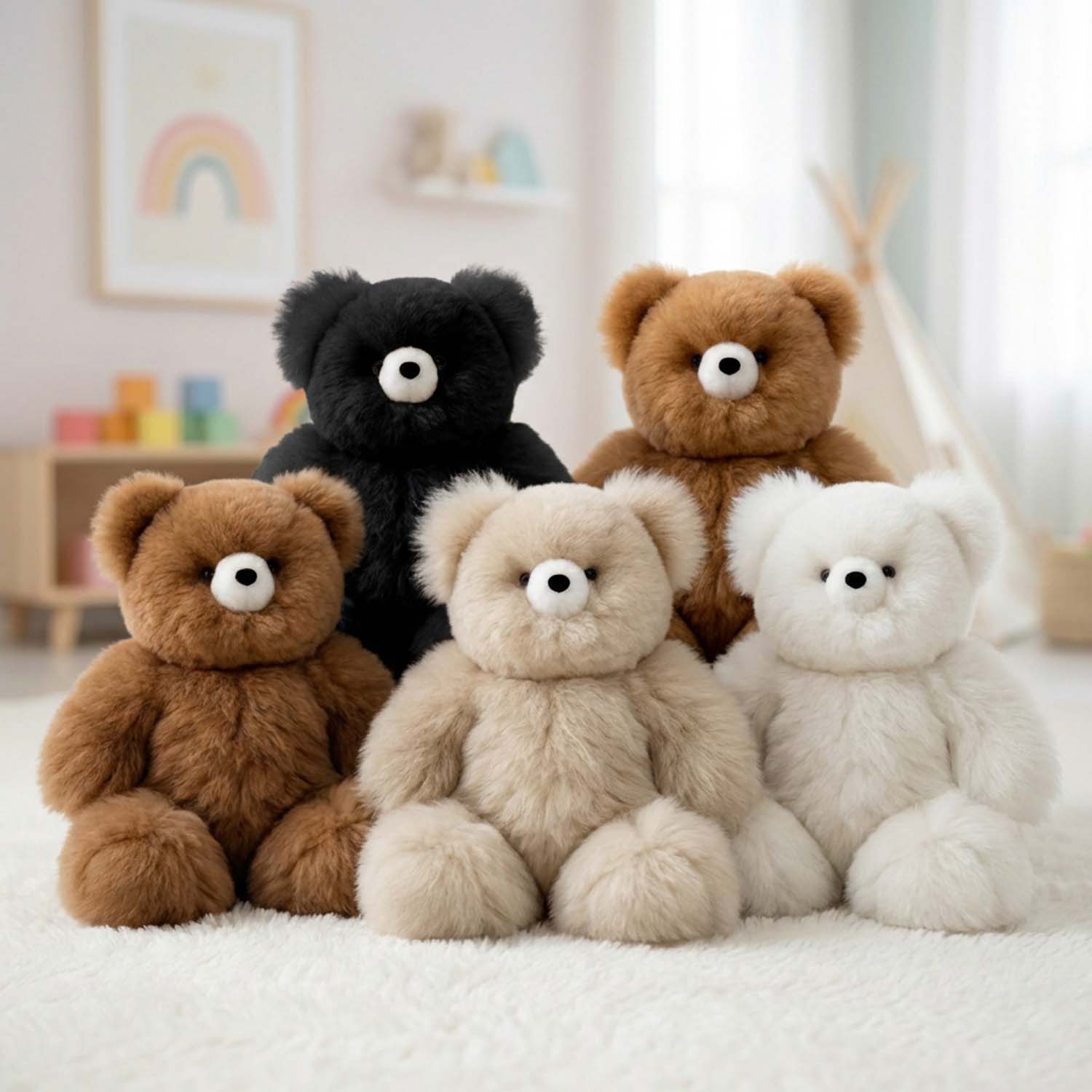Alpaca Stuffed Animal - Bear 15"