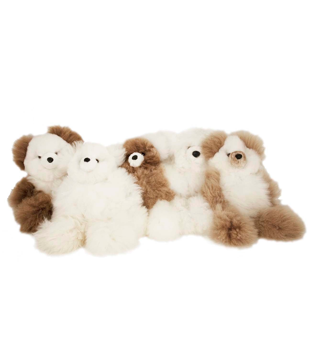 Alpaca Stuffed Animal - Bear - Micro 7"