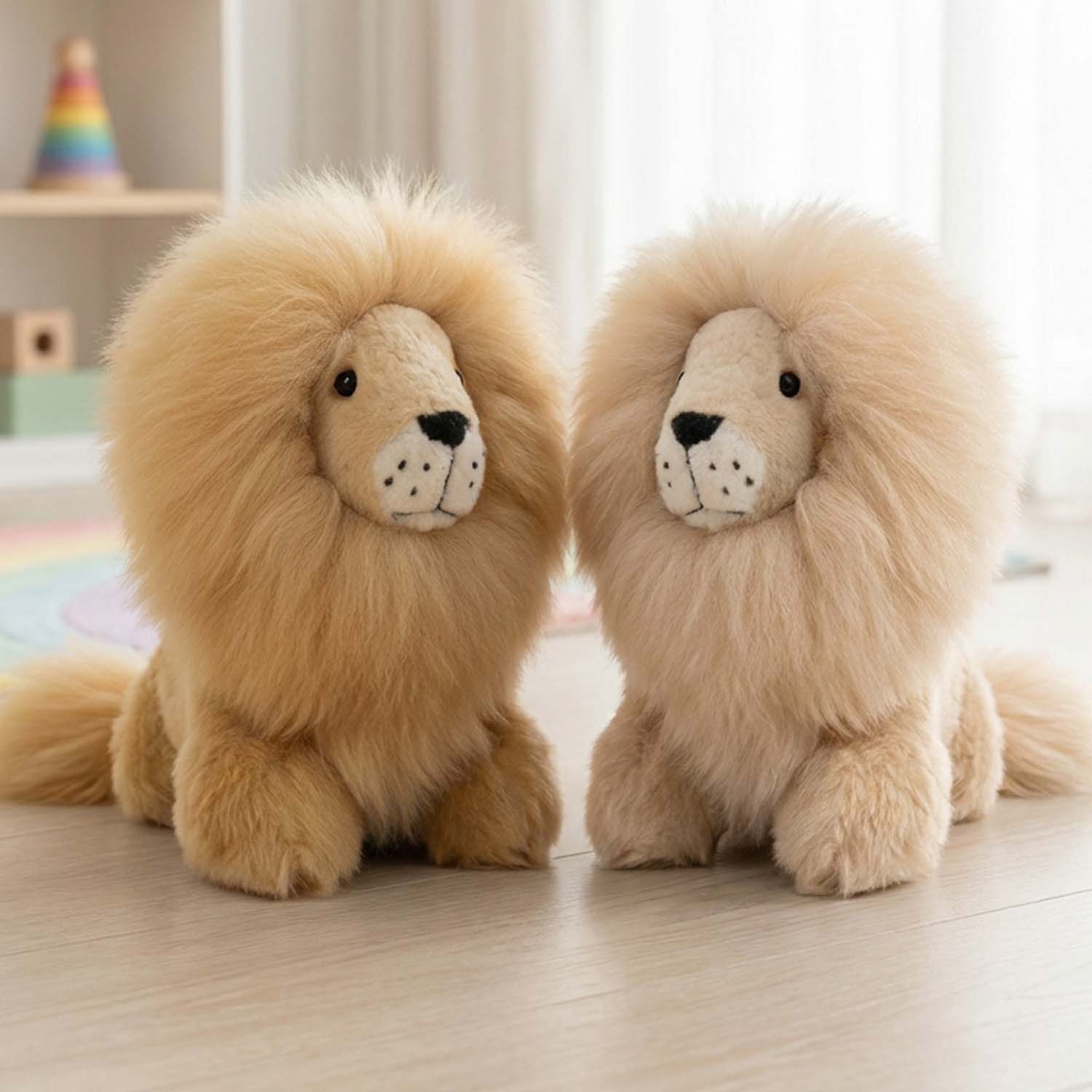 Alpaca Stuffed Animal - Lion 12"