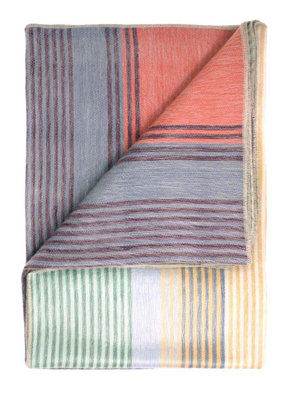 Alpaca Throw Blanket - Spectrum