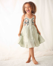 Amaya Mini Dress In Sage