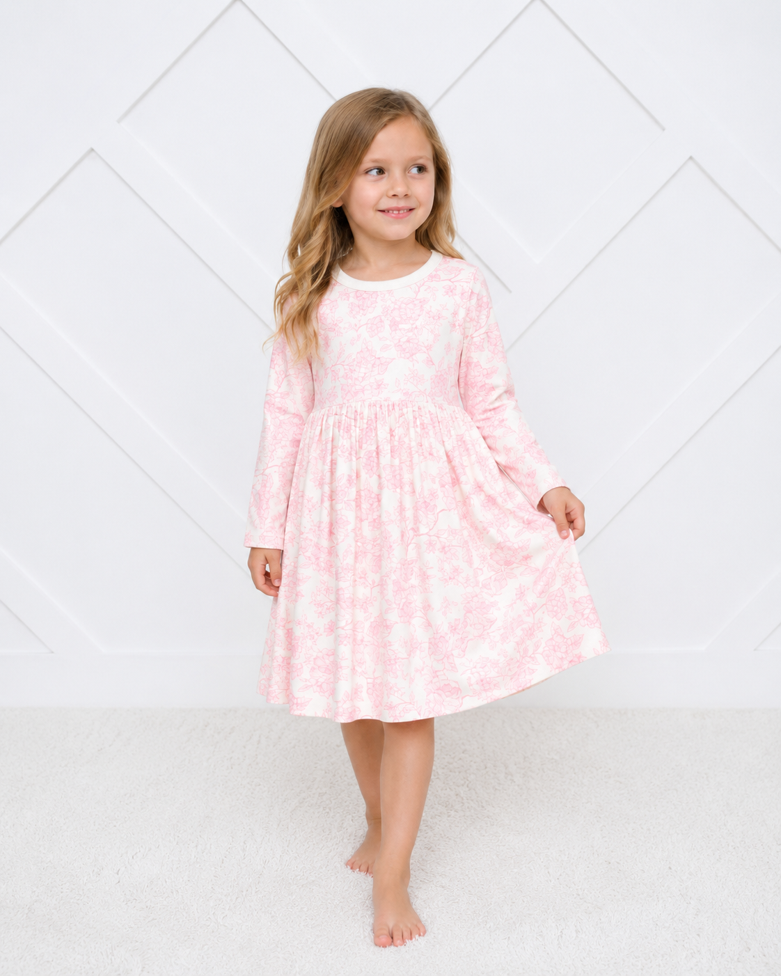Amelia L/s Dress