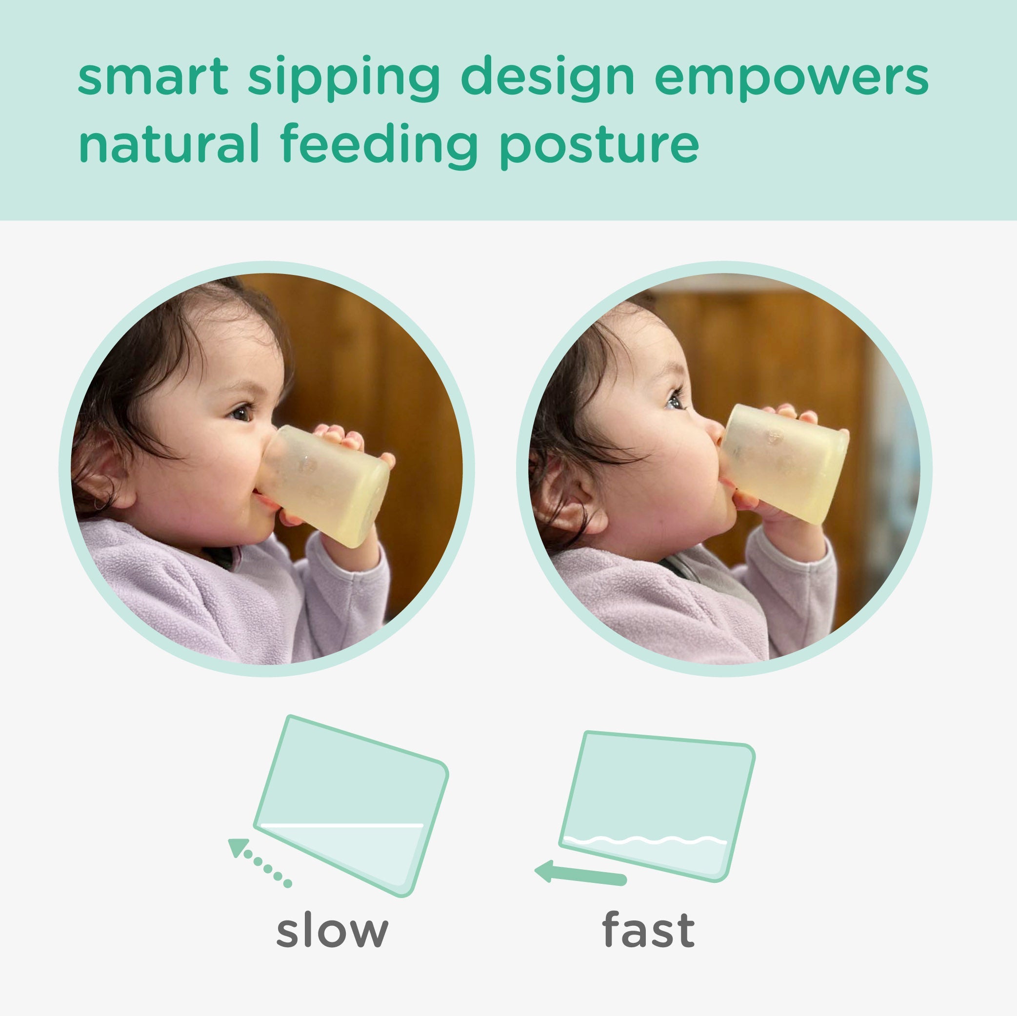 First Cup For Learning Open-cup Sips (2oz)