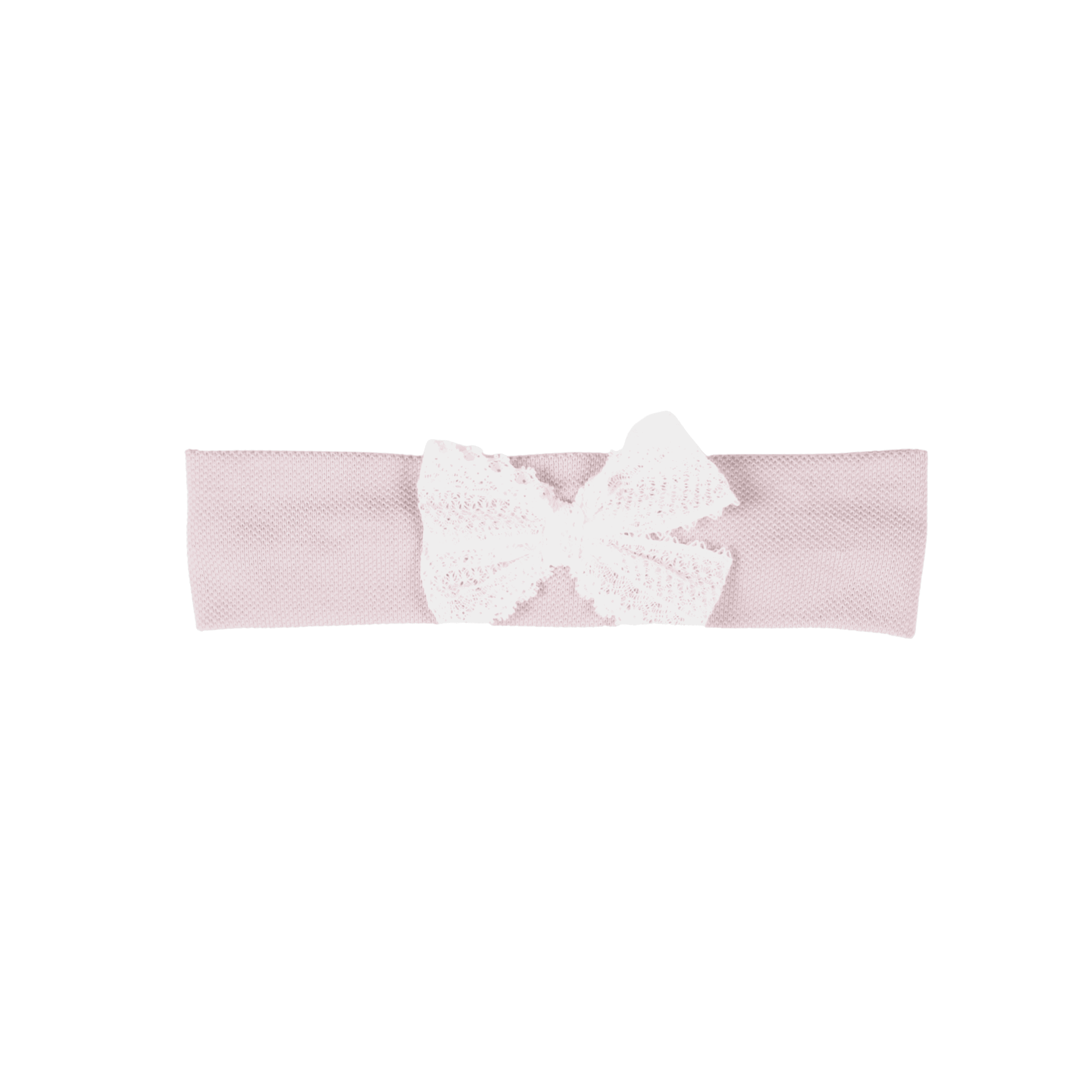 Anais | Girls Pink Cotton Headband