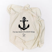Shore Thing Nautical Anchor Baby Blanket