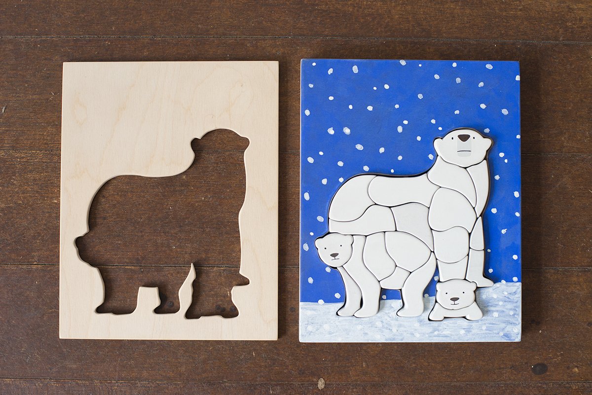 Puzzle Polar Bear