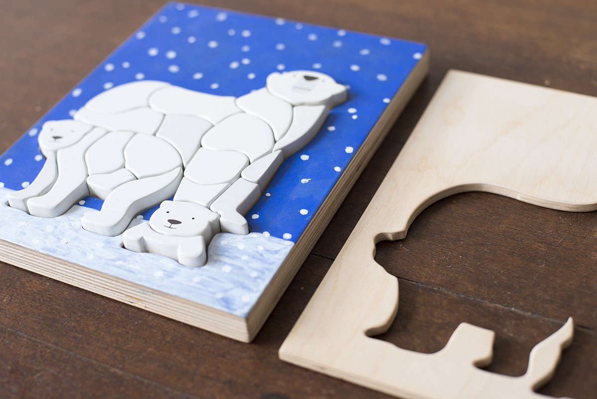 Puzzle Polar Bear