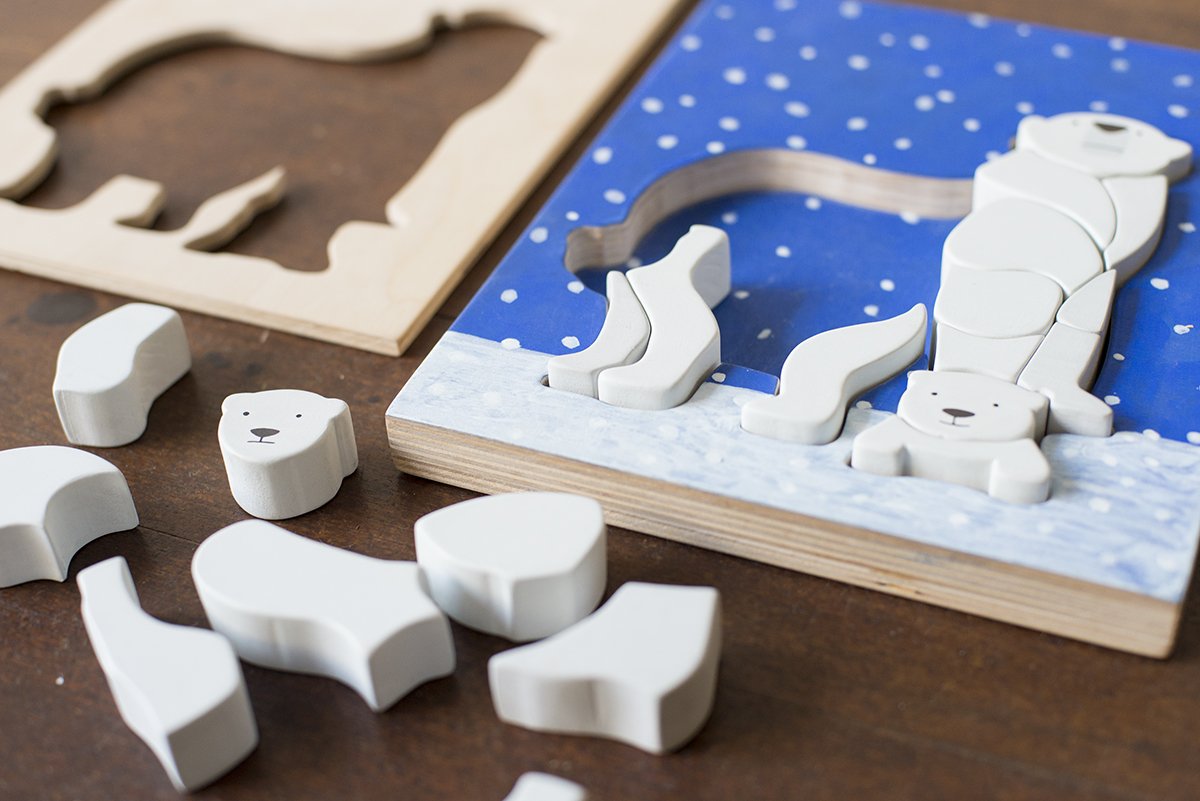 Puzzle Polar Bear