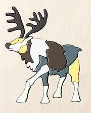 Puzzle Reindeer