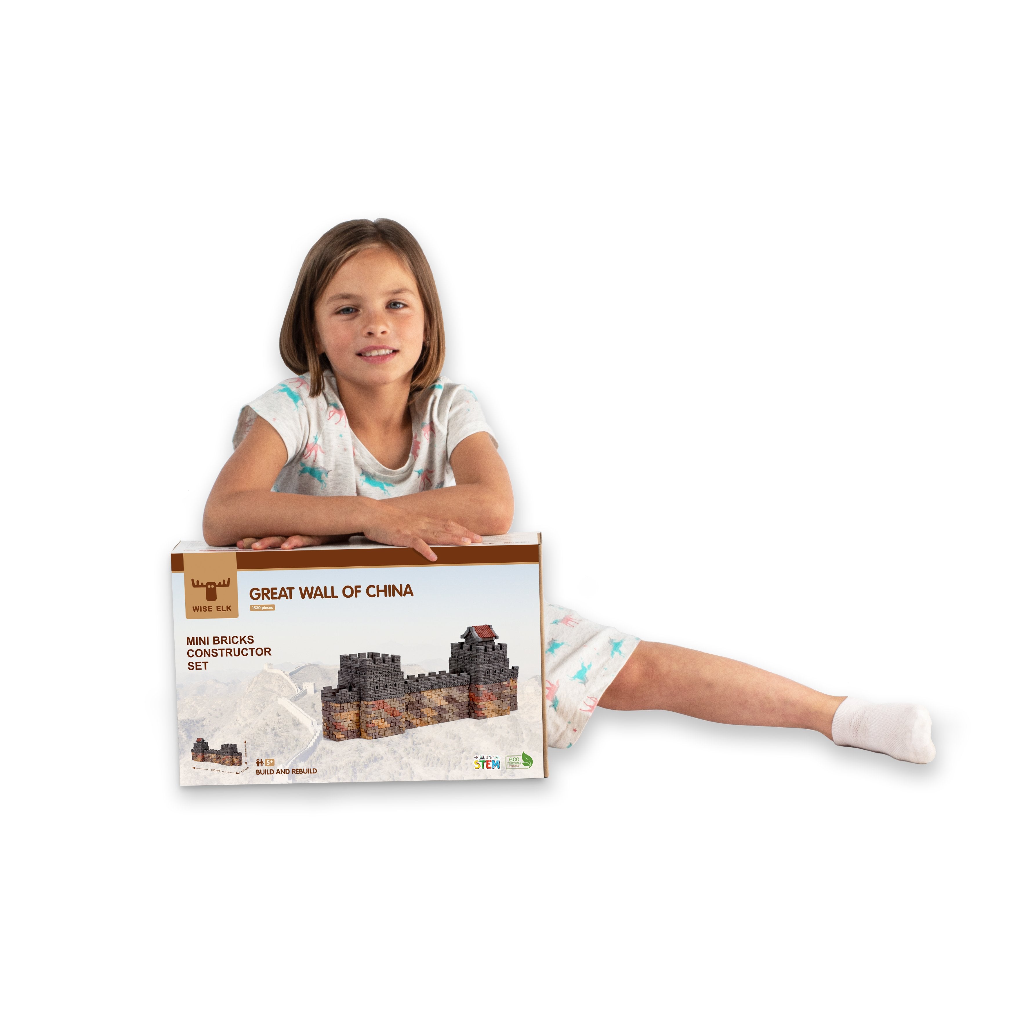 Wise Elk™ Great Wall of China | 1530 pcs. by Wise Elk