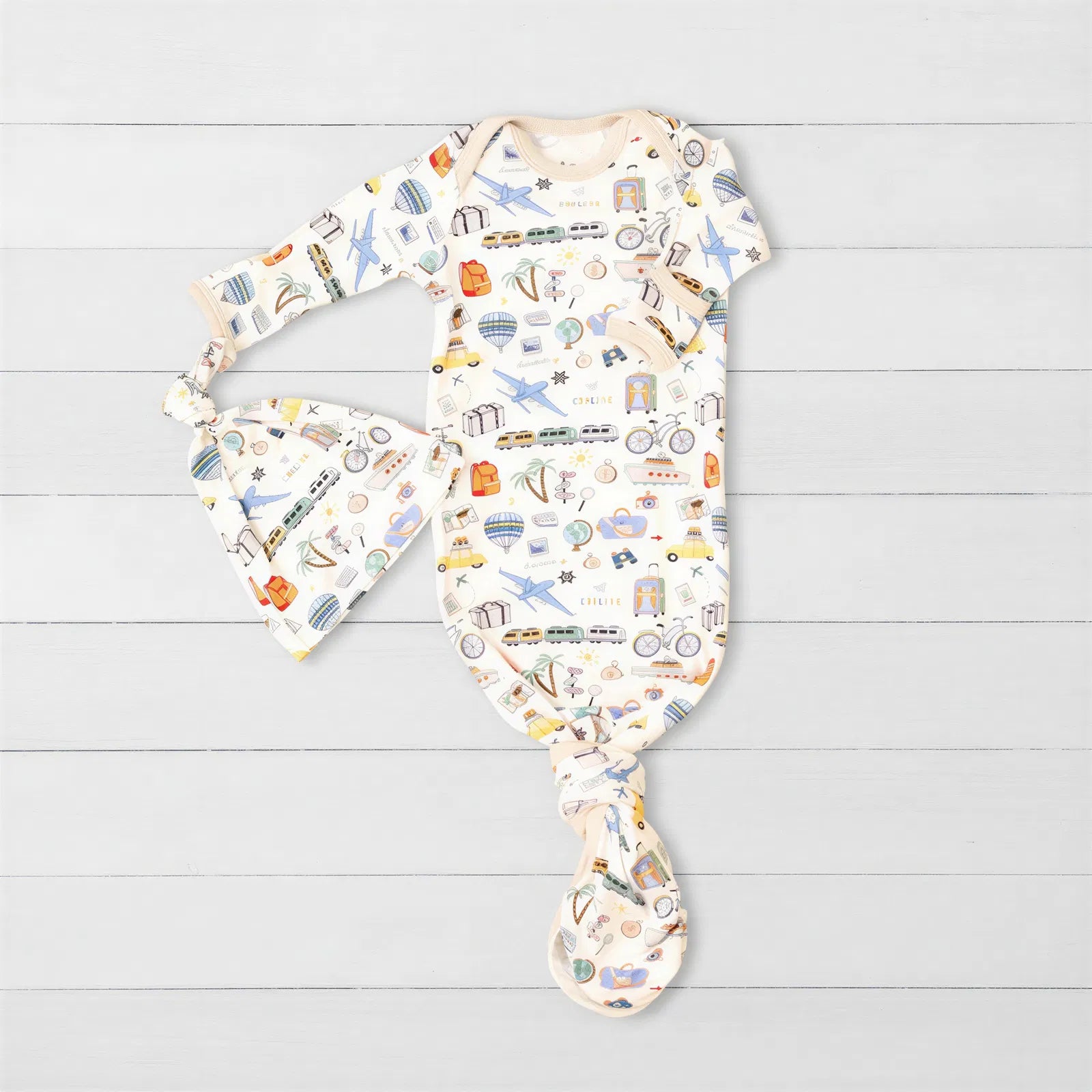 World Traveler  Gown & Hat