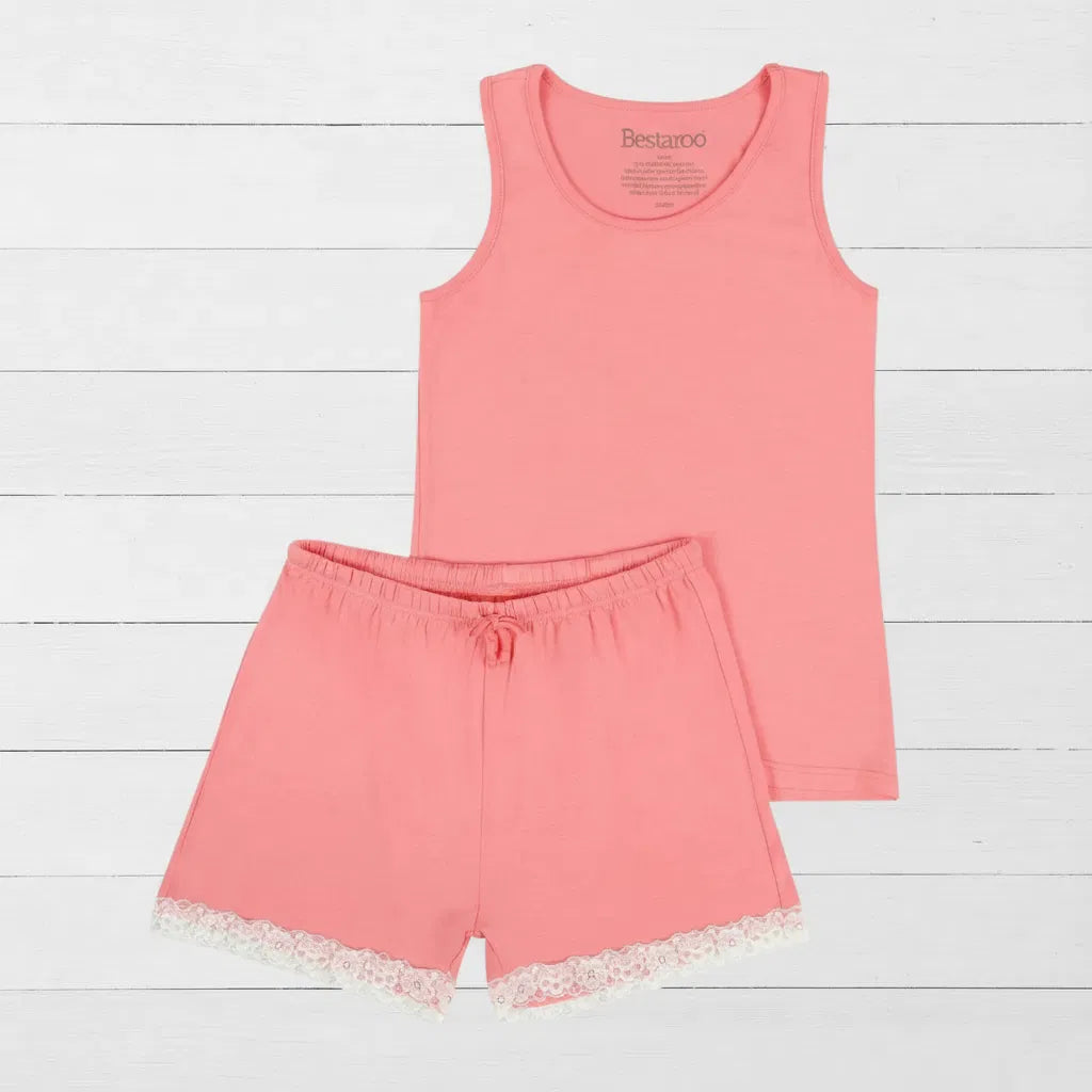 Hot Pink Women's Short Loungewear