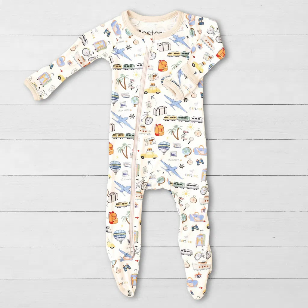 World Traveler Footie