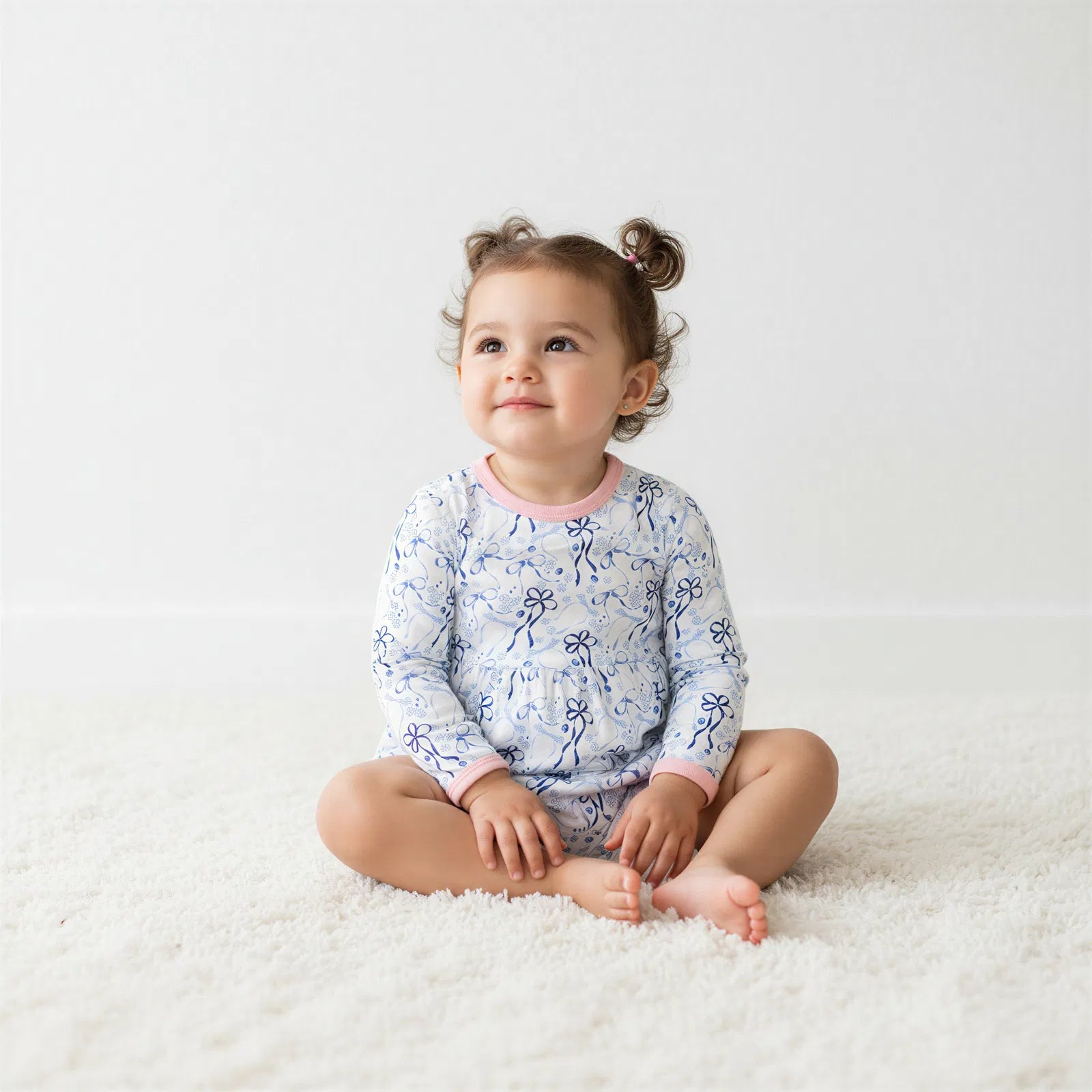 Dreidel Bows Bodysuit Dress