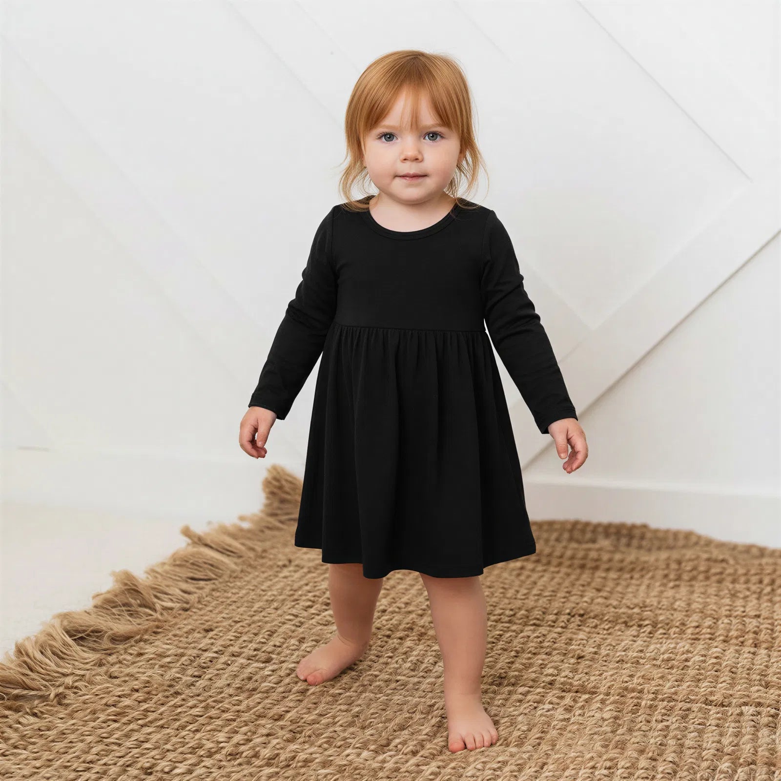 Solid Black Dress