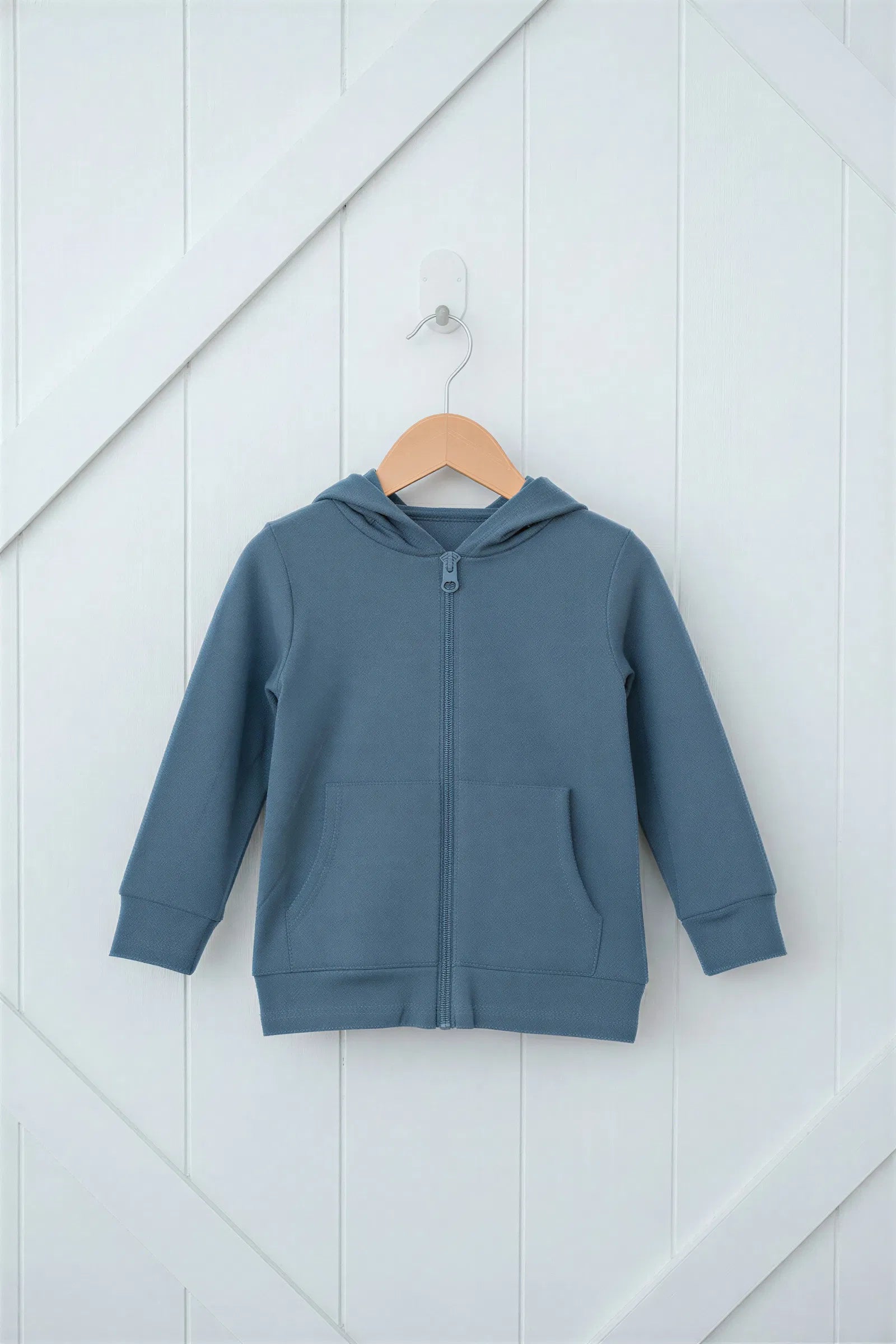 Slate Zipper Hoodie