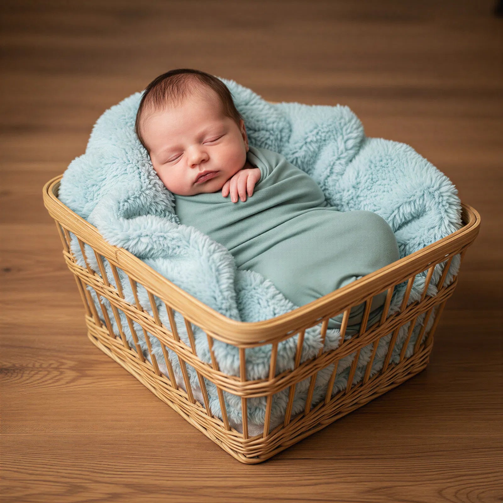 Slate Blue Swaddle