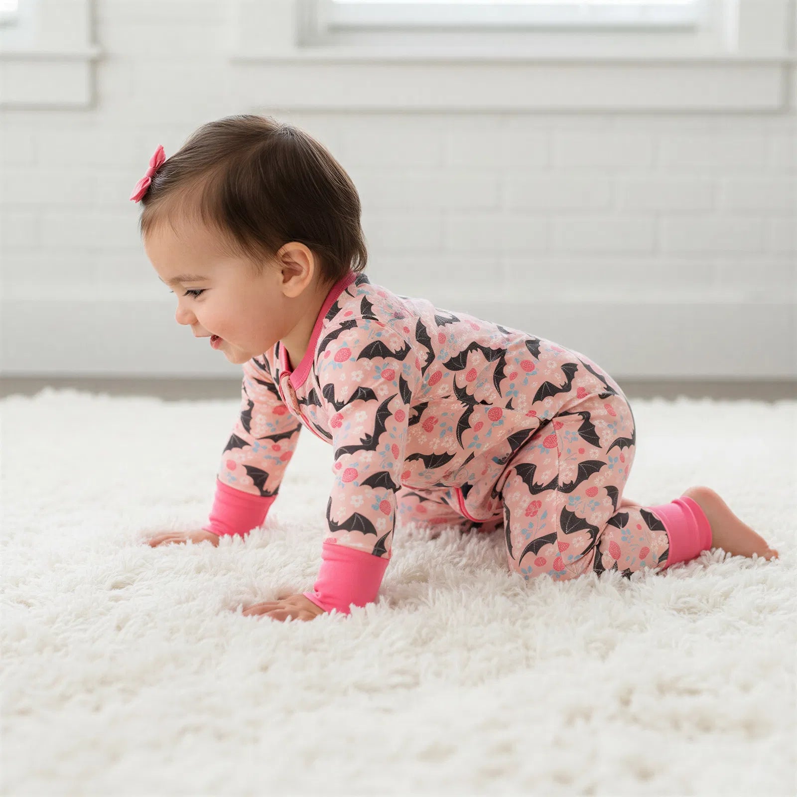 Batty Blossoms Convertible Coverall